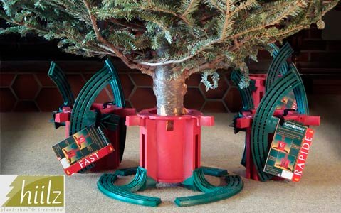 small Christmas tree stand self-adjusting